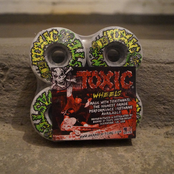 Brand-X-Toxic Wheels 60mm 83B/103A  "Toxic Waste"
