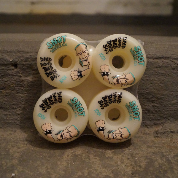 Snot Wheels 54mm 100A "Dead Daves Bad Boi's" Glow in the Dark