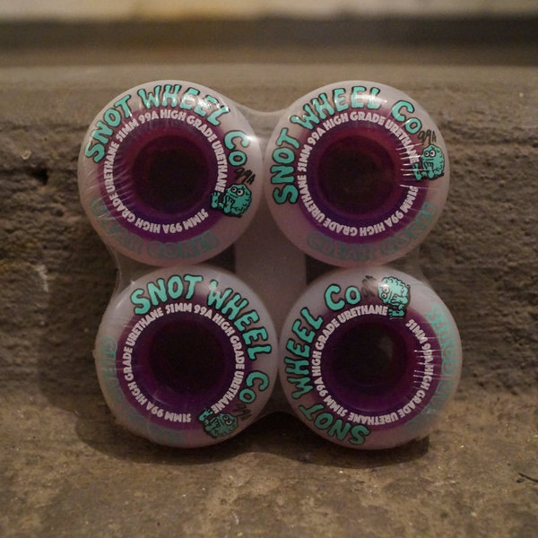 Snot Wheels 51mm 99A "Clear Cores"